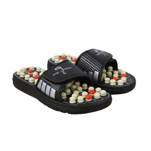 Therapy Paduka Foot Massager Slippers for Acupressure Therapy, Joint Pain Relief & Overall Health Improvement
