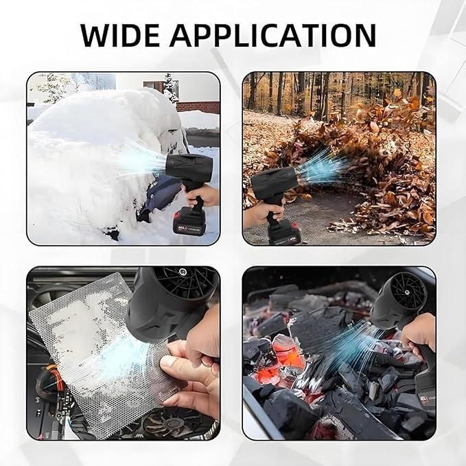 Cordless Turbo Jet Air Blower – Powerful Leaf Blower Machine