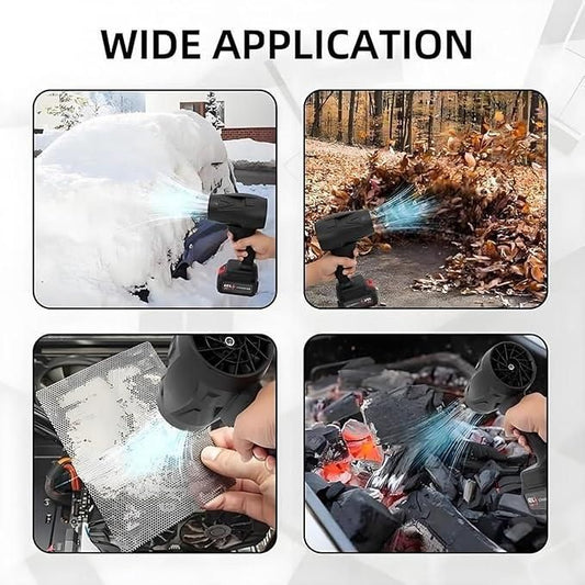 Cordless Turbo Jet Air Blower – Powerful Leaf Blower Machine