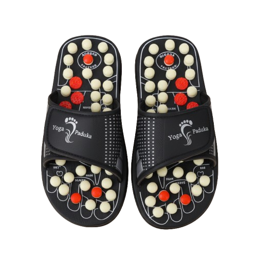 Therapy Paduka Foot Massager Slippers for Acupressure Therapy, Joint Pain Relief & Overall Health Improvement